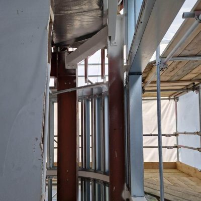 Rainscreen cladding conversion project